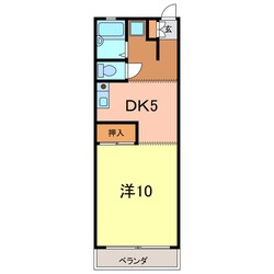 陽明館2の物件間取画像